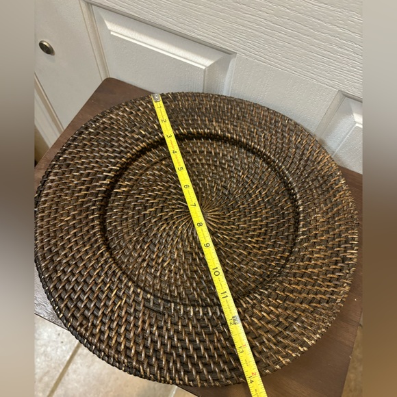 Rattan Charger Plates A Set of 4 - Picture 12 of 12